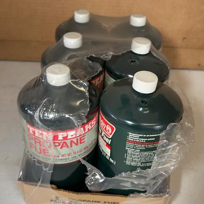 New Six Pack Coleman 1lb Propane Bottles