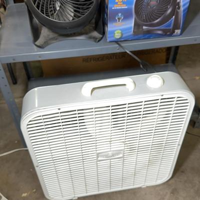 Box Fan & Tornado Fan