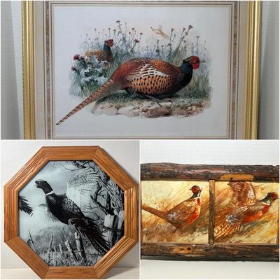 Joseph Wolf 1870 Pheasant Print & More