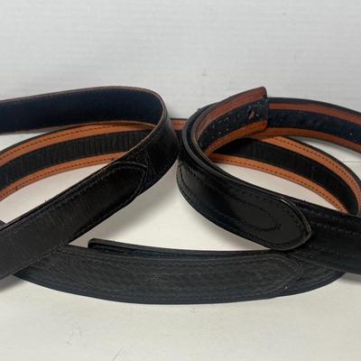 3 Leather Safariland Duty Belts 