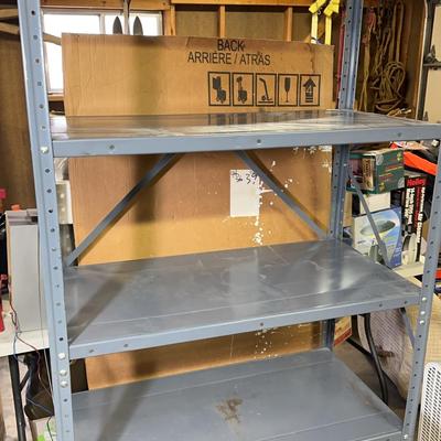 6ft Metal Garage Shelf
