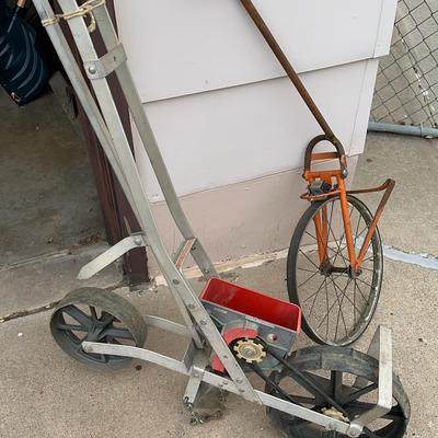 Precision Vintage Seeder & Distance Wheel