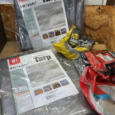 New Tarps & Weather Stripping