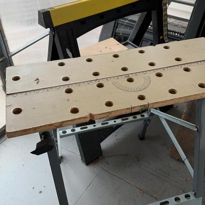 Sawhorses & Work Table