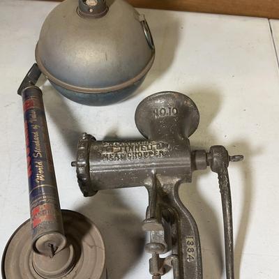 Grinder & Vintage Outdoor Collectibles