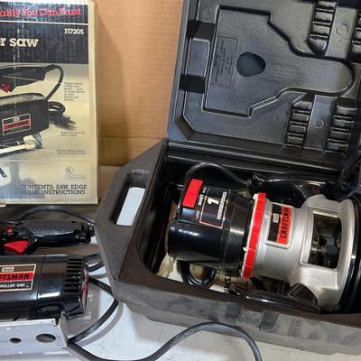 Craftsman Scroll Saw & Router