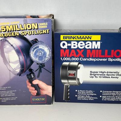 Brinkman Q-Beam & Sunspot Spotlights 
