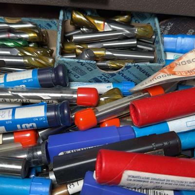 Drawer Of Milling Bits