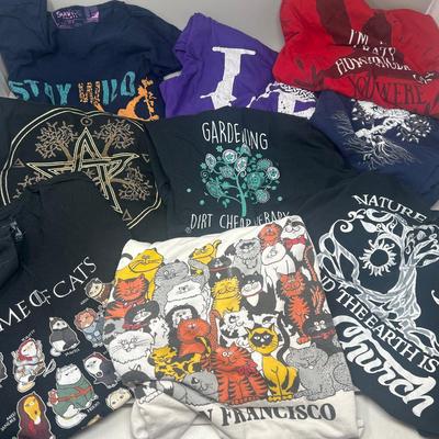 Tees: Lovers Of Cats And Gardening