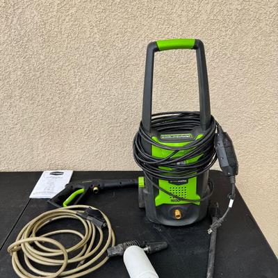Greenworks 1600 PSI Electric Pressure Washer | Compact & Lightweight | 13-Amp Motor