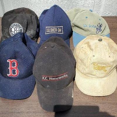 (6) Adjustable Baseball Caps