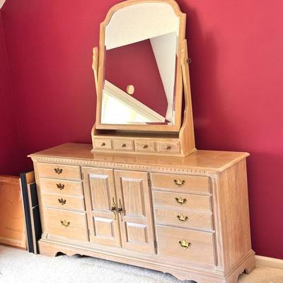 Pennsylvania Furniture - Wide Dresser With Tilting Mirror 