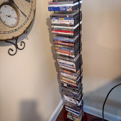 DVD Tower & DVDs