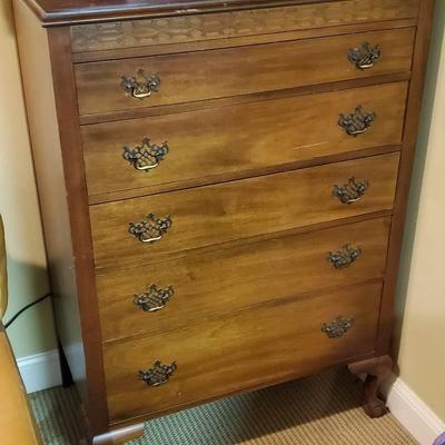 Johnson Furniture Co. Chest Of Drawers And Night Stand