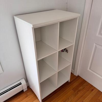 Six Cubby Shelf 