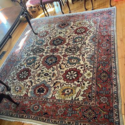 100% Wool Hand Knotted Fine Persian Oriental Rug