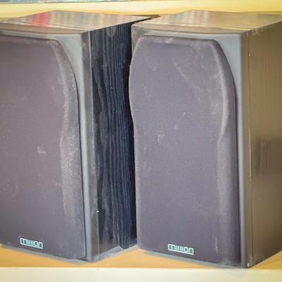 (2) Mission 2-way Reflex Speakers