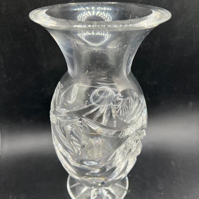 7.5” Crystal Vase