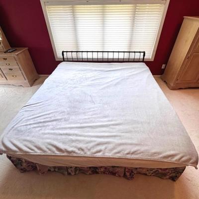 California King Metal Headboard And Rails