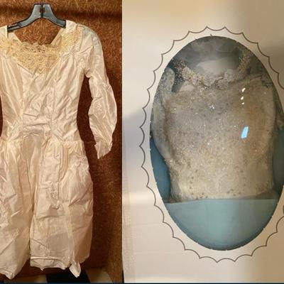2 Vintage Wedding Dresses