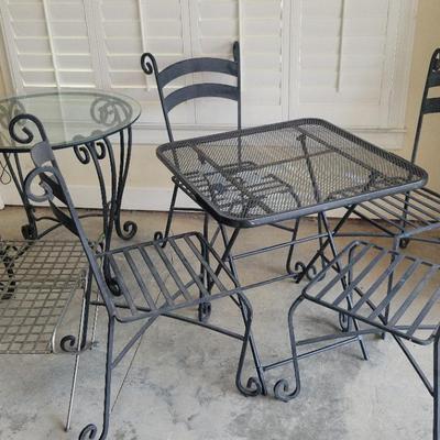 Patio Tables, Chairs, and Stools, 1011-400