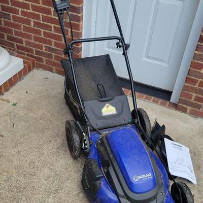 Kobalt Corded Electric Lawnmower, 1014