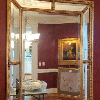 Golden Ornate Wall Mirror, 102-400 