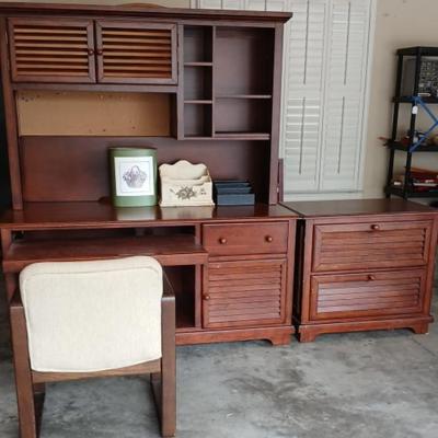 Office Desk, Credenza, File Cabinet & More, 1008-700