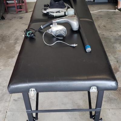 Massage Table and Accessories, 1009-2000
