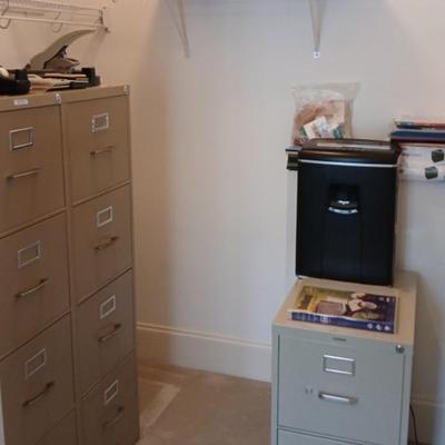 Filing Cabinets, Paper Shredder & More, 907-700 