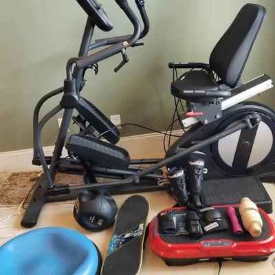 Seated Elliptical and Fitness Equipment, 609-2000