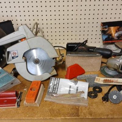 Circular Saw, Task Force Grinder, Sander, 1005-700