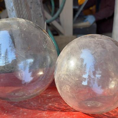 Clear Glass Floats 