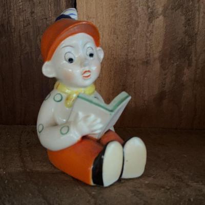 Vintage Boy w/Book Made in Japan
