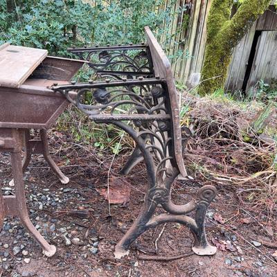 Antique School Desk