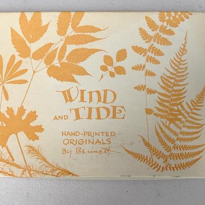 "Wind & Tide" Elton Bennett Note Cards Original Box 