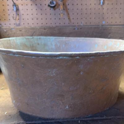 Antique/Vintage Copper Tub