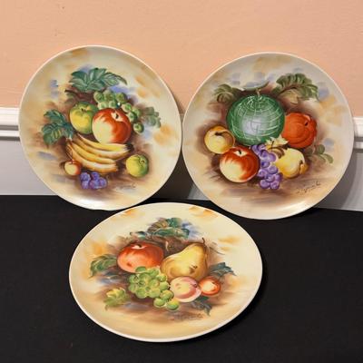 Vintage J. Nagasaki Porcelain Plates