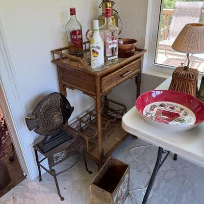 Sale Photo Thumbnail #11: wine rack and decor