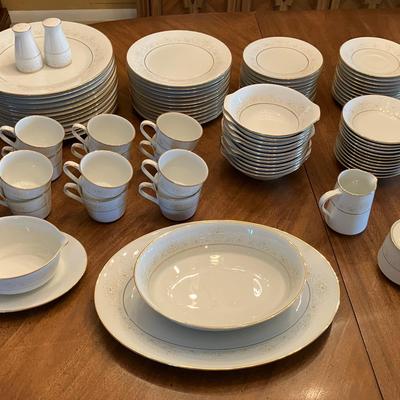 Noritake 'Dearest' Pattern China Set (Serves 12)