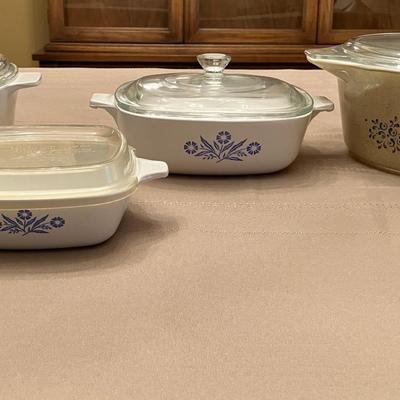 Pyrex and Corningware
