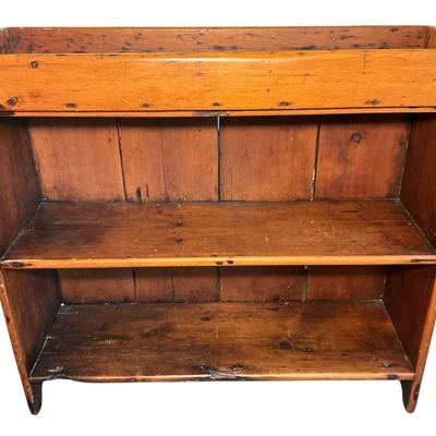 Rustic Antique Bookshelf 