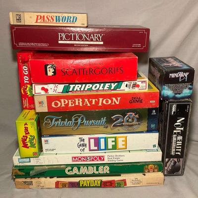 Vintage And Modern Board Games