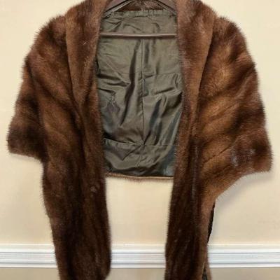 Mink Fur Stole 