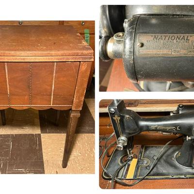National Sewing Machine & Cabinet 
