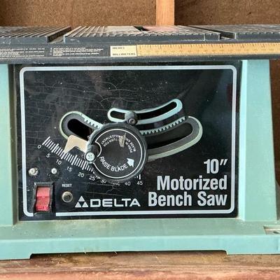 Delta 10" Motorized Bench Saw