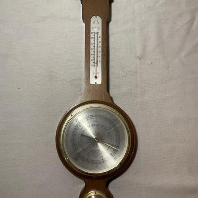 Vintage MCM Airguide Barometer Thermometer