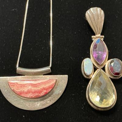 Sterling Silver Necklace & Pendant 