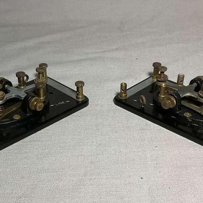 Pair Lionel J-38 Telegraph Keys