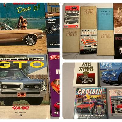 Vehicle Books - Fix Your Ford (1960s), Pontiac & More